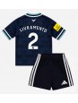 Newcastle United Tino Livramento #2 Replika Borta Kläder Barn 2026-27 Kortärmad (+ byxor)